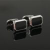 Square cuff links fashion Men's