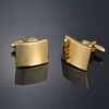 Men Square Decor Cufflinks