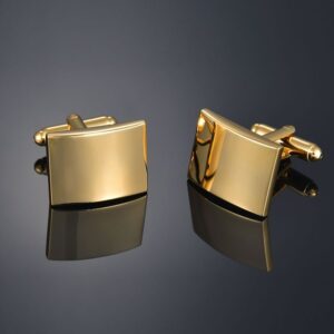 Men Square Decor Cufflinks