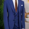 Blue italian suit