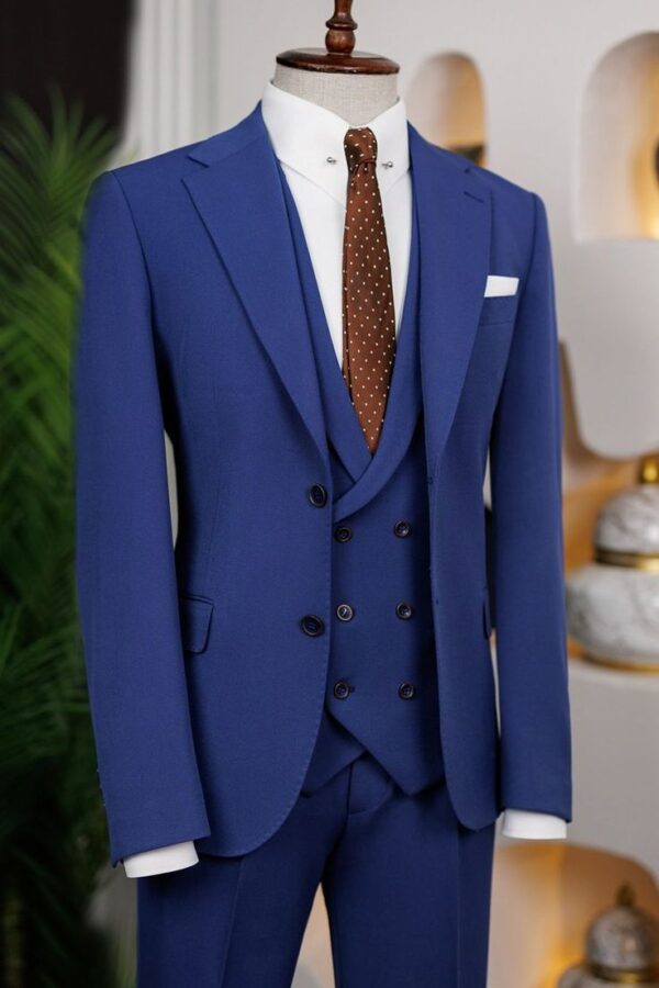 Blue italian suit