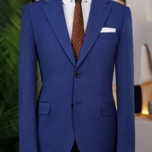 Blue italian suit