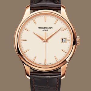Classic Men’s Rose Gold Watch