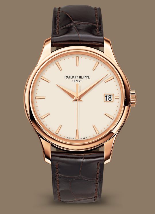 Classic Men’s Rose Gold Watch